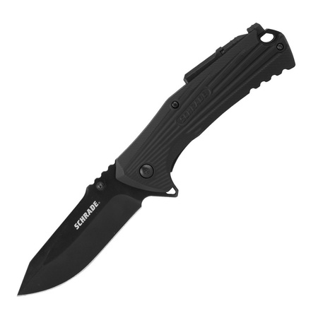 Schrade - Nóż składany Ultra-Glide z krzesiwem i gwizdkiem - 1100046