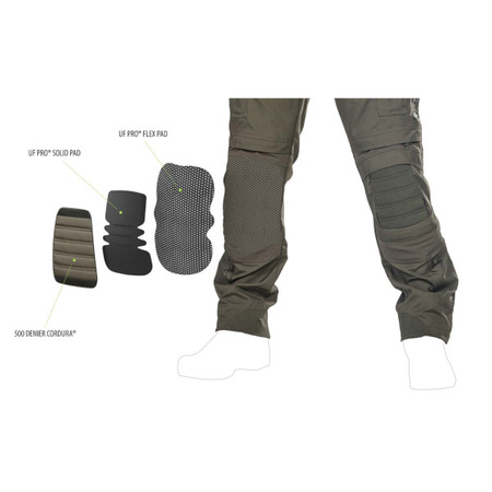 UF PRO Spodnie Combat Pants Striker XT GEN.2 Brown Grey
