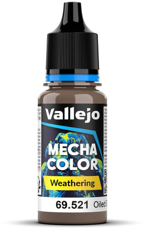 Vallejo: 69.521 - Mecha Weathering - Oiled Earth Wash (17 ml)