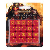 Warhammer AoS: Blades of Khorne Dice Set