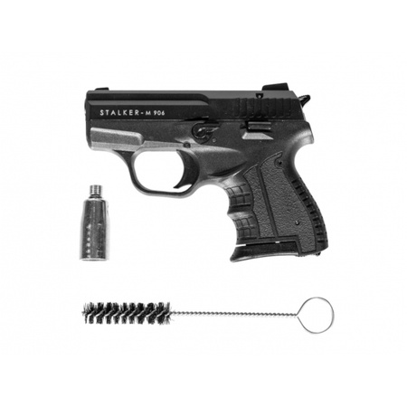 PISTOLET ALARMOWY STALKER M906 BAS 6mm LONG CZARNY 