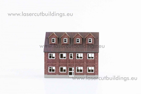 Budynek Mieszkalny LBHP0014a - prepaint - 1:56 / 28mm 