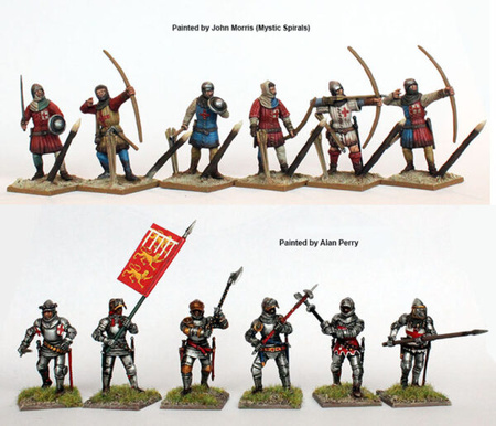 PERRY MINIATURES - English Army 1415-1429 (36 figures)