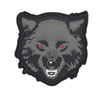 Naszywka 3D PVC Wolf Head grey 101 INC