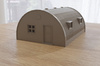PM - Quonset Hut Barrack - 3D Printed - 28mm
