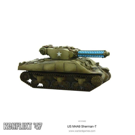 Konflikt '47 M4A9-T Sherman with Tesla Cannon