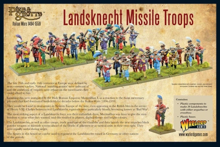 Pike & Shotte Landsknecht Missile Troops 