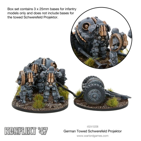 Konflikt '47 German Towed Schwerefeld Projektor