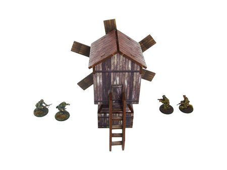 MICRO ART - WW2 Ostfront Village Windmill (1) (28mm)