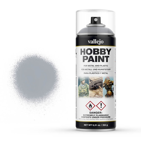 Vallejo: 28.021 - Hobby Paint Spray - Silver (400 ml)