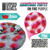 GSW - Martian Fluor Tufts - ON FIRE PURPLE