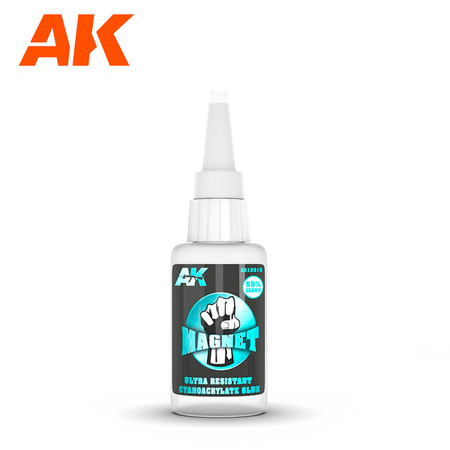 AK Interactive MAGNET ULTRA RESISTANT CYANOCRYLATE GLUE