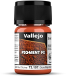 Vallejo: 73.107 - Pigment FX - Dark Red Ochre (35 ml)