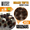 GSW - Grass TUFTS - 12mm self-adhesive - BURNT