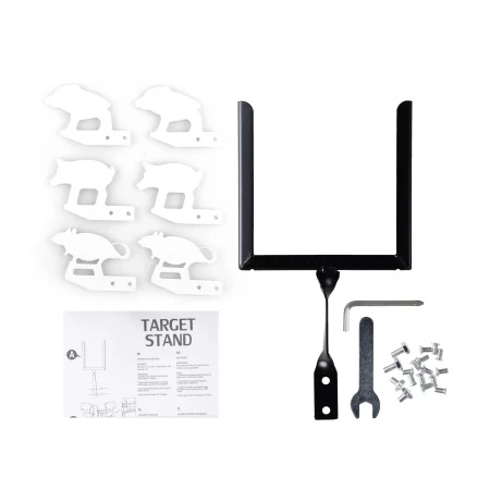 Cel wiatrówkowy reaktywny RazorGun drzewo, stalowy