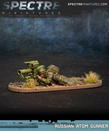 SPECTRE MINIATURES - Russian ATGM Gunner