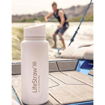 LifeStraw® Butelka Go Stainless Steel; Gray 0,7L