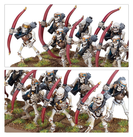 TOMB KINGS SKELETON WARRIORS/ARCHERS