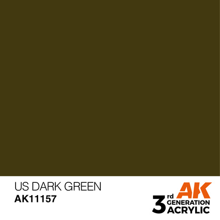 AK Interactive US DARK GREEN – STANDARD