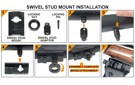 Bipod Leapers UTG składany Super Duty OP QD 8-12.8"