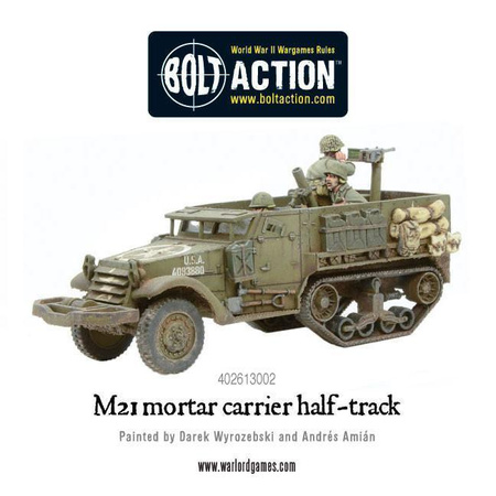 BOLT ACTION M21 Mortar Carrier Half-track