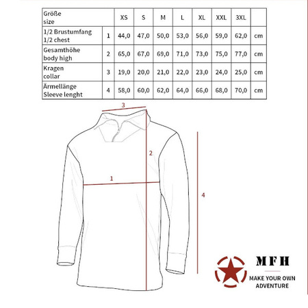 Bluza Termoaktywna MFH Thermo Level 2 Gen.3 Olive 