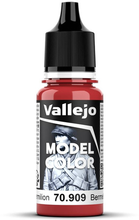 Vallejo: 70.909 - Model Color - Vermilion (18 ml)