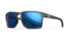 Okulary FOUNDER CAPTIVATE™ Polarized Blue Mirror / Gloss Crystal Grey WILEY X 