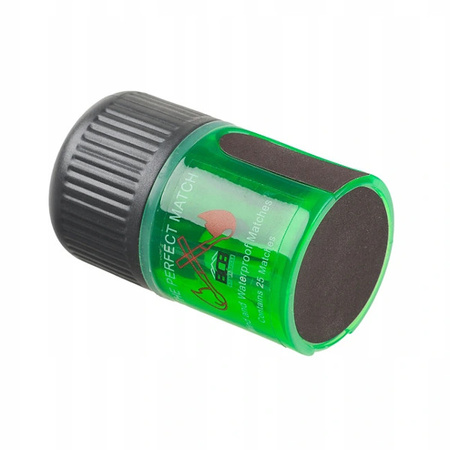 Zapałki sztormowe w pudełku wiatro- i wodoodporne 25 szt BCB