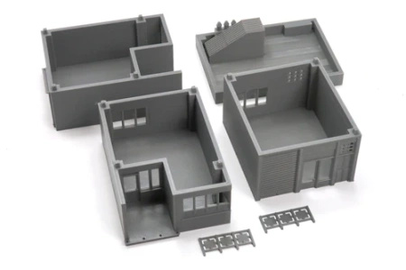 PM - Modern Middle East Urban Building MET_03 - 3D Printed - 28mm