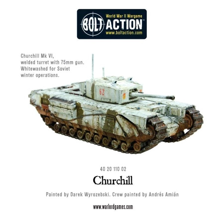 BOLT ACTION Churchill Tank