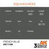 AK Interactive FRENCH BLUE – STANDARD