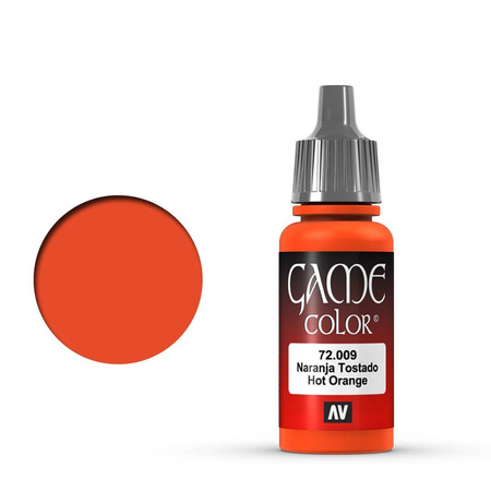 Vallejo: 72.009 - Game Color - Hot Orange (18 ml)