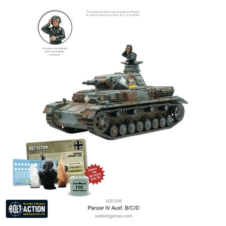 BOLT ACTION Panzer IV Ausf. B/C/D