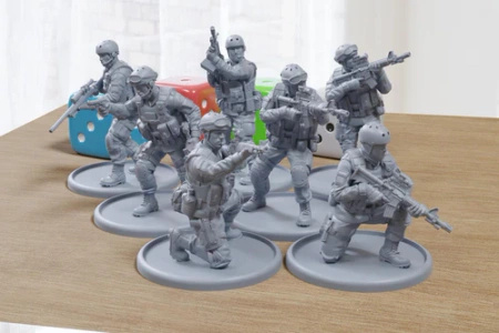 PM - US Special Forces Delta 90s - 3D Printed - 28mm