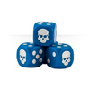 Kości Warhammer 20szt. niebieskie CITADEL 12mm