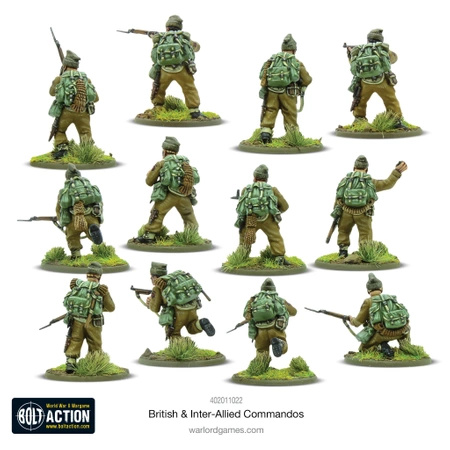 BOLT ACTION British & Inter-Allied Commandos 