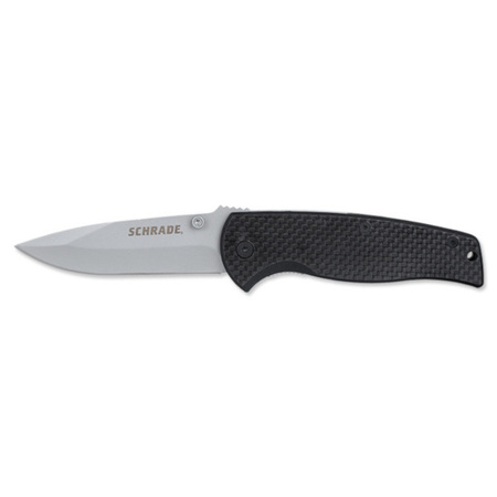 Schrade - Carbon Fiber Handle Folding Knife 