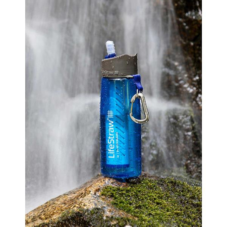 LifeStraw® Butelka Go; Gray, Tritan Renew