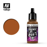 Vallejo Game Air Metallic 72758 Brassy Brass