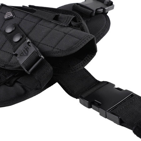Kabura udowa Leapers UTG Special OPS Tactical Thigh Holster dla leworęcznych, czarna