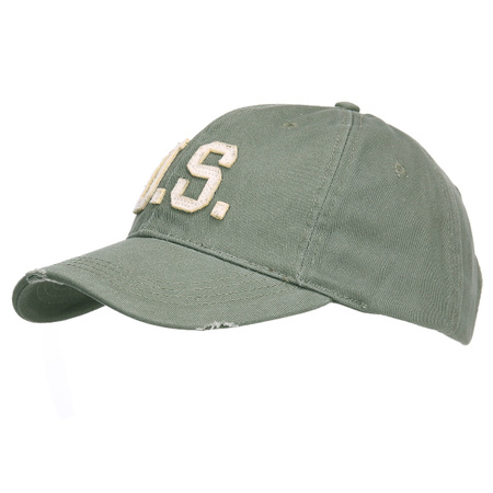 Czapka Baseball Zielona Washed US Fostex