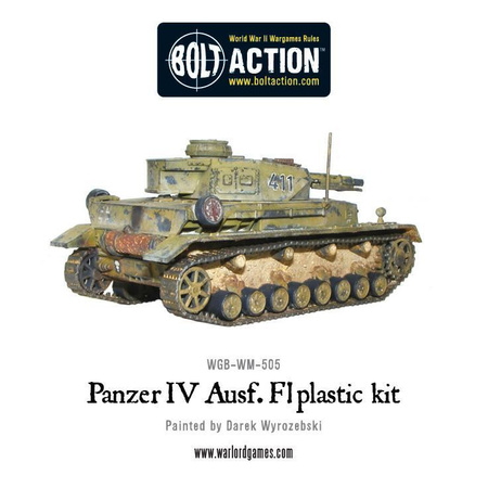 BOLT ACTION Panzer IV Ausf. F1/G/H Medium Tank