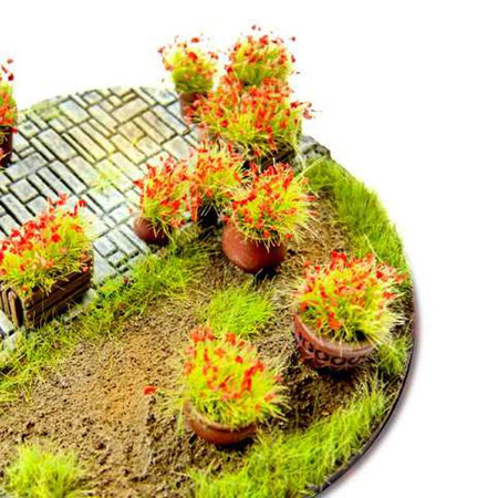 GSW - Shrub Tufts 6mm self-adhesive - Red