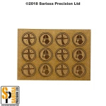 SARISSA PRECISION - Fatigue Counter Set Norman / Bretons Suitable For Saga