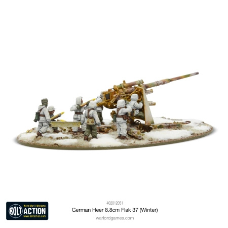 BOLT ACTION - German Heer 8.8cm Flak 37 (Winter)
