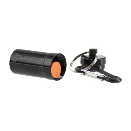 Zatyczki do uszu Earmor MaxDefence w aluminiowym pojemniku S15