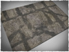 DEEP-CUT Gothic Ruins - Mousepad, 4x6 feet obszyta