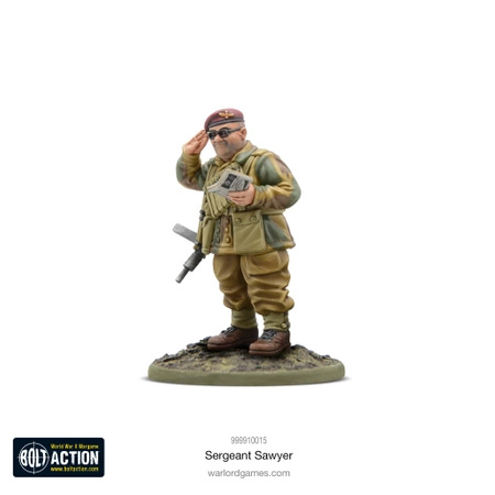 BOLT ACTION Sergeant Sawyer Charity Figure