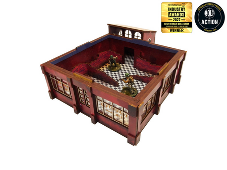 MICRO ART - WW2 NORMANDY RESTAURANT (28MM)